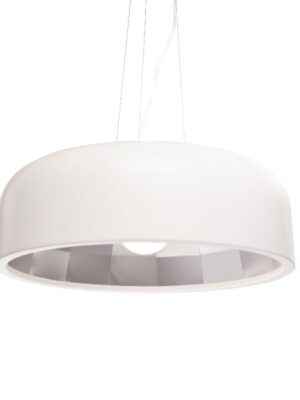 NETTO ΚΡΕΜΑΣΤΟ ΜΕΤΑΛΛΟ - ΑΛΟΥΜΙΝΙΟ ΛΕΥΚΟ Φ50CM 1XE27