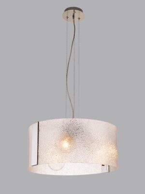 NETTO ΦΩΤΙΣΤΙΚΟ ΚΡΕΜΑΣΤΟ ΧΡΩΜΙΟ ΚΡΥΣΤΑΛΛΙΖΕ ΓΥΑΛΙΝΟ ΣΥΜΒΑΤΙΚΟ 1ΧΕ27 IP20 Φ450Χ1200mm