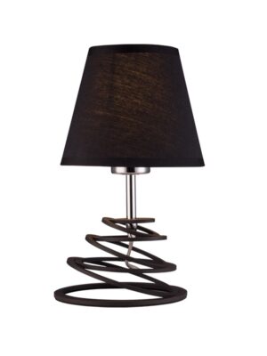 NETTO ΦΩΤΙΣΤΙΚΟ ΕΠΙΤΡΑΠΕΖΙΟ ΜΑΥΡΟ ΜΑΤ ΜΕΤΑΛΛΙΚΟ ΣΥΜΒΑΤΙΚΟ 1ΧΕ27 IP20 Φ150Χ280mm