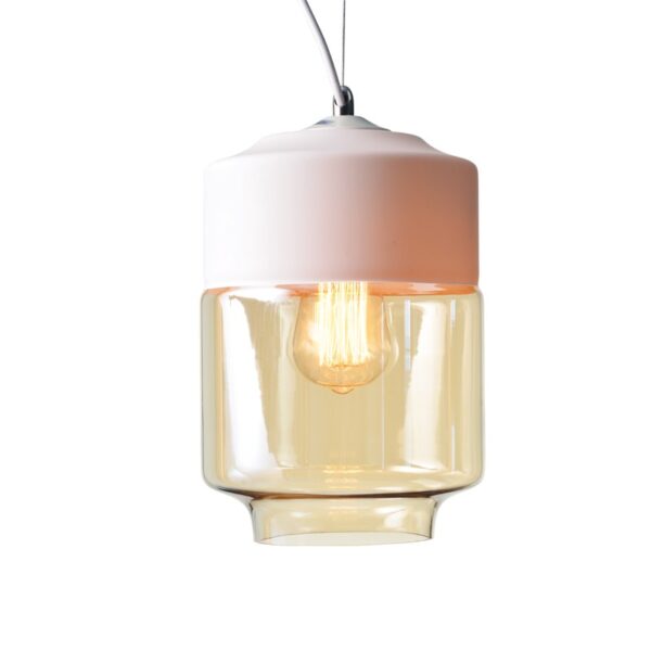 NETTO ΦΩΤΙΣΤΙΚΟ ΚΡΕΜΑΣΤΟ ΛΕΥΚΟ ΜΑΤ ΓΥΑΛΙΝΟ ΣΥΜΒΑΤΙΚΟ 1ΧΕ27 IP20 Φ180Χ1200mm