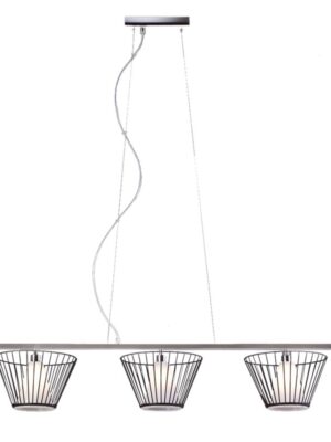 NETTO ΦΩΤΙΣΤΙΚΟ ΚΡΕΜΑΣΤΟ ΝΙΚΕΛΙΟ ΜΕΤΑΛΛΙΚΟ ΣΥΜΒΑΤΙΚΟ 3ΧG9 IP20 950Χ230Χ1390mm