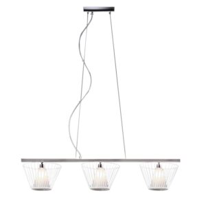 NETTO ΦΩΤΙΣΤΙΚΟ ΚΡΕΜΑΣΤΟ ΝΙΚΕΛΙΟ ΜΕΤΑΛΛΙΚΟ ΣΥΜΒΑΤΙΚΟ 3ΧG9 IP20 950Χ230Χ1390mm