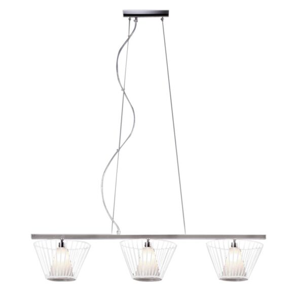 NETTO ΦΩΤΙΣΤΙΚΟ ΚΡΕΜΑΣΤΟ ΝΙΚΕΛΙΟ ΜΕΤΑΛΛΙΚΟ ΣΥΜΒΑΤΙΚΟ 3ΧG9 IP20 950Χ230Χ1390mm