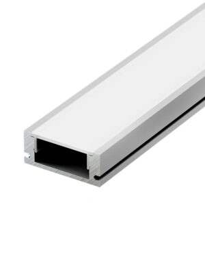 MINI  ΠΡΟΦΙΛ ΑΛΟΥΜΙΝΙΟΥ ΟΡΟΦΗΣ/ΕΠΙΤΟΙΧΟ MINI   ΜΕ ΟΠΑΛ ΚΑΛΥΜΜΑ 2m/τμχ