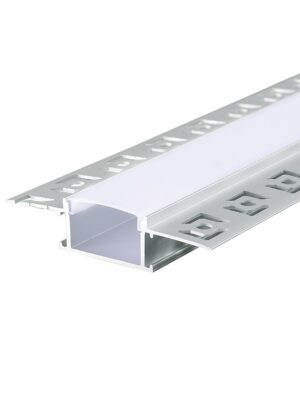 LOND ΠΡΟΦΙΛ ΑΛΟΥΜΙΝΙΟΥ ΤRIMLESS  ΜΕ ΟΠΑΛ ΚΑΛΛΥΜΑ