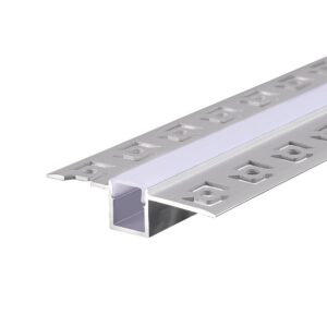 LING  ΠΡΟΦΙΛ ΑΛΟΥΜΙΝΙΟΥ TRIMLESS ΜΕ ΟΠΑΛ ΚΑΛΥΜΜΑ 2Μ/τμχ