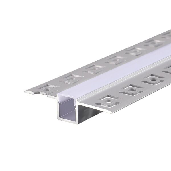 LING  ΠΡΟΦΙΛ ΑΛΟΥΜΙΝΙΟΥ TRIMLESS ΜΕ ΟΠΑΛ ΚΑΛΥΜΜΑ 2Μ/τμχ