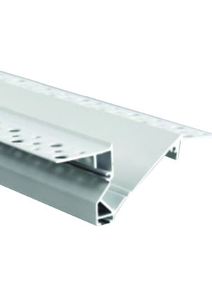 SLID TRIMLESS ΛΕΥΚΟ ΠΡΟΦΙΛ ΑΛΟΥΜΙΝΙΟΥ ΜΕ ΟΠΑΛ ΚΑΛΥΜΜΑ