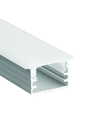 MINA SEMI TRIMLESS ΠΡΟΦΙΛ ΑΛΟΥΜΙΝΙΟΥ ΜΕ ΟΠΑΛ PC ΚΑΛΥΜΜΑ  2m/pc