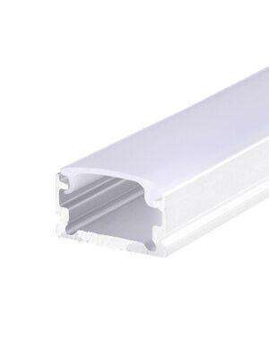 MICRO ΛΕΥΚΟ ΠΡΟΦΙΛ ΑΛΟΥΜΙΝΙΟΥ ΜΕ ΟΠΑΛ PC ΚΑΛΥΜΜΑ  2m/pc