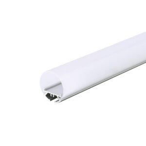 VELOR ULTRA MINI ΠΡΟΦΙΛ ΑΛΟΥΜΙΝΙΟΥ ΜΕ ΟΠΑΛ ΚΑΛΥΜΜΑ Φ30