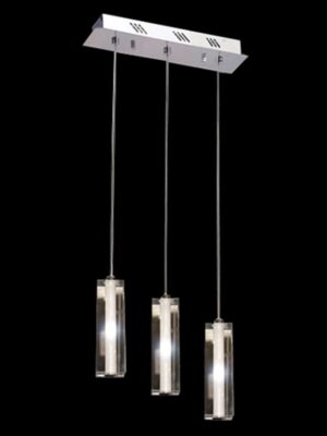 NETTO ΦΩΤΙΣΤΙΚΟ ΚΡΕΜΑΣΤΟ ΧΡΩΜΙΟ ΜΕΤΑΛΛΙΚΟ ΣΥΜΒΑΤΙΚΟ 3ΧG4 IP20 40Χ450Χ1400mm