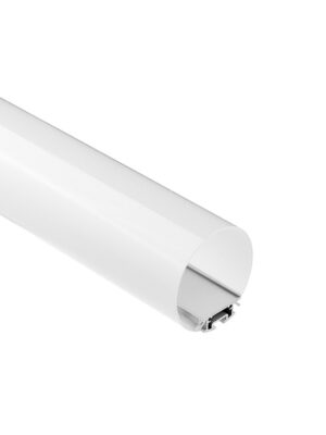 VELOR MINI ΠΡΟΦΙΛ ΑΛΟΥΜΙΝΙΟΥ ΜΕ ΟΠΑΛ ΚΑΛΥΜΜΑ Φ60