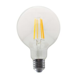 LED FILAMENT E27 G95 10W 4000K 230V AC 1260LM RA80 30000H 360°