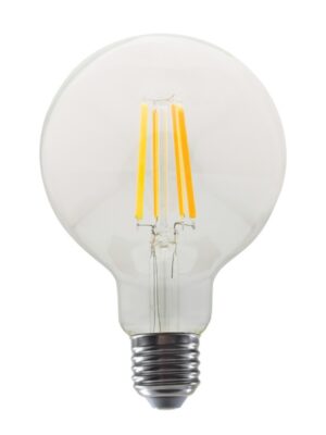 LED FILAMENT E27 STEP-DIM G95 10W 2700K 230V AC 1220LM RA80 30000H 360°