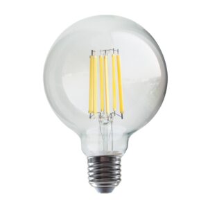 LED FILAMENT E27 G95 12W 4000K 230V AC 1600LM RA80 30000H 360°
