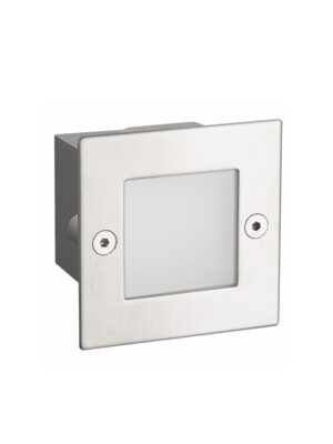 LED STEP LUMINAIRE 70X70 NM 2W 3000K 90Lm 230V IP54 RA80