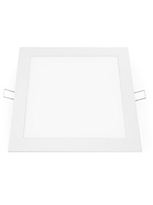 LED ΠΑΝΕΛ ΧΩΝΕΥΤΟ 230V AC 18W 6500K 1800LM Ra80 Φ223mm ΛΕΥΚΟ ΤΕΤΡΑΓΩΝΟ