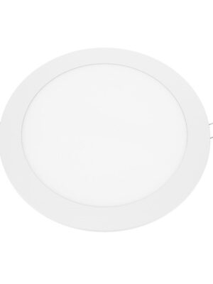 LED ΠΑΝΕΛ ΧΩΝΕΥΤΟ 230V AC 23W 6500K 2120LM Ra80 Φ298mm ΛΕΥΚΟ ΣΤΡΟΓΓΥΛΟ