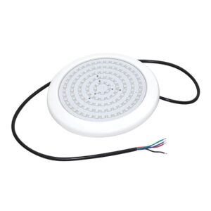 LED ΦΩΤΙΣΤΙΚΟ ΠΛΑΣΤΙΚΟ ΠΙΣΙΝΑΣ 12V DC 20W RGB 110° IP68  Φ210Χ20mm ΛΕΥΚΟ