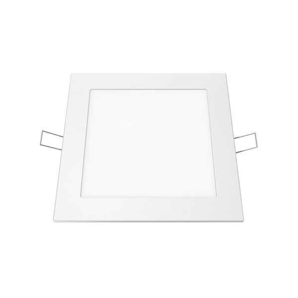 LED SLIM PANEL WHITE  SQUARE REC. 12W 4000K 1100LM 170mm 230V AC Ra80