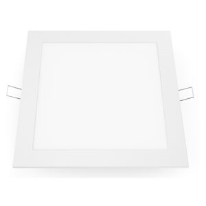 LED SLIM PANEL WHITE SQUARE REC. 18W 3000K 1650LM 223mm 230V AC Ra80