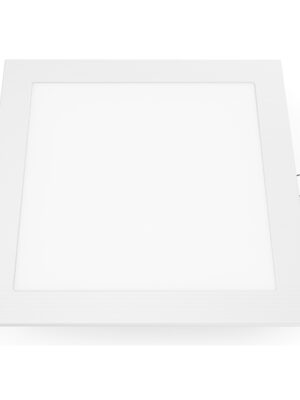 LED SLIM PANEL WHITE SQUARE REC. 18W 6500K 1750LM 223mm 230V AC Ra80