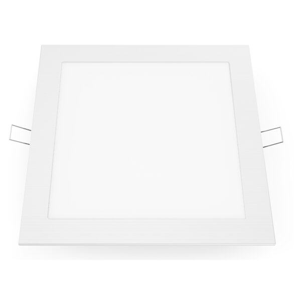 LED SLIM PANEL WHITE SQUARE REC. 18W 6500K 1750LM 223mm 230V AC Ra80