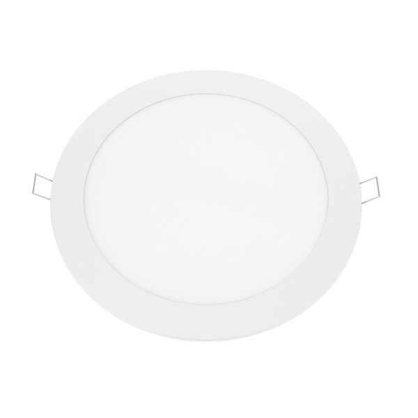 LED SLIM PANEL WHITE ROUND REC. 24W 6500K 2300LM Φ298 230V AC Ra80