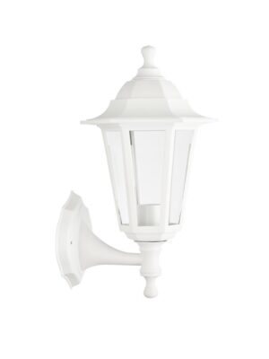 ΦΩΤΙΣΤΙΚΟ ΦΑΝΑΡΙ ΚΗΠΟΥ ΤΕΤΡΑΓΩΝΟ ΠΛΑΣΤΙΚΟ PC ΛΕΥΚΟ ΣΥΜΒΑΤΙΚΟ 1xE27 & LED 10W IP44 221x196x365mm