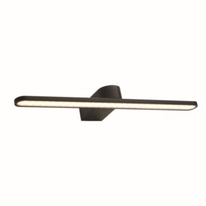 PHOEBE-ΦΩΤΙΣΤΙΚΟ ΕΠΙΤΟΙΧΟ ΜΑΥΡΟ ΜΑΤ ΜΕΤΑΛΛΙΚΟ  LED 16W 4000K 1040LM IP44 50Χ12Χ4CM
