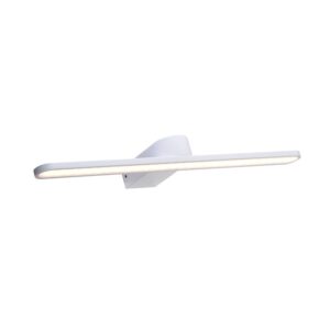 PHOEBE-ΦΩΤΙΣΤΙΚΟ ΕΠΙΤΟΙΧΟ ΛΕΥΚΟ ΜΑΤ ΜΕΤΑΛΛΙΚΟ LED 16W 3000K 1040LM 50Χ12Χ4CM