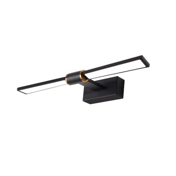 ΕΠΙΤΟΙΧΟ Φ/Σ LED 8W 520LM 4000K ΜΑΥΡΟ ΑΛΟΥΜΙΝΙΟ 410Χ140Χ55ΜΜ PAPIGION