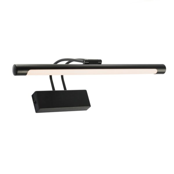 ARIA-ΦΩΤΙΣΤΙΚΟ ΕΠΙΤΟΙΧΟ ΜΑΥΡΟ ΜΑΤ ΑΠΟ ΑΤΣΑΛΙ LED 8W 3000K 520LM IP44 40X12X19CM