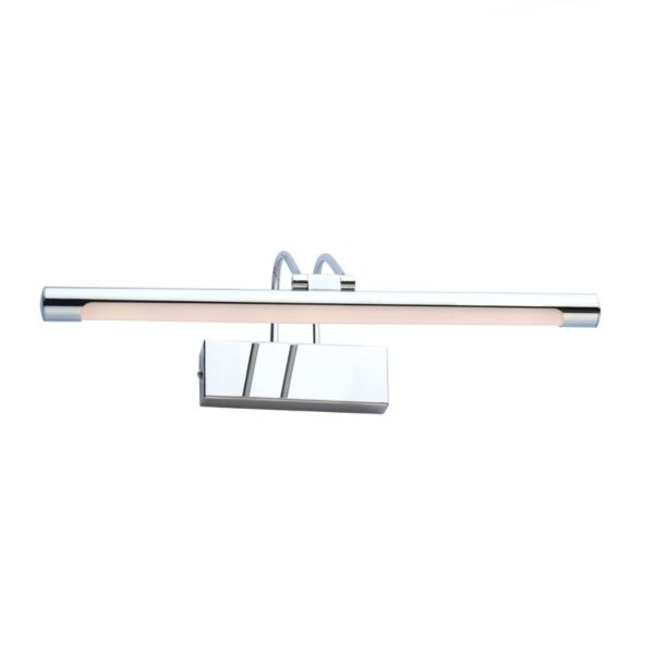 ΕΠΙΤΟΙΧΟ Φ/Σ LED 8W 3000K 520LM ΧΡΩΜΙΟ ΑΝΟΞ.ΑΤΣΑΛΙ IP44 40X12X19CM  ARIA