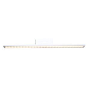 CHLOE-ΦΩΤΙΣΤΙΚΟ ΕΠΙΤΟΙΧΟ ΛΕΥΚΟ ΜΑΤ ΜΕΤΑΛΛΙΟ LED 16W 3000K 1040LM IP44 56X7X7CM