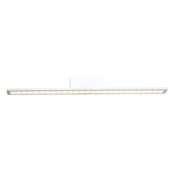 CHLOE-ΦΩΤΙΣΤΙΚΟ ΕΠΙΤΟΙΧΟ ΛΕΥΚΟ ΜΑΤ ΜΕΤΑΛΛΙΟ LED 16W 3000K 1040LM IP44 56X7X7CM