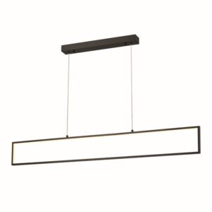 AELIA-ΦΩΤΙΣΤΙΚΟ ΚΡΕΜΑΣΤΟ ΜΑΥΡΟ ΜΑΤ ΑΛΟΥΜΙΝΙΟΥ LED SMD 32W 3000Κ 2600LM IP20 1200Χ60Χ1500ΜΜ