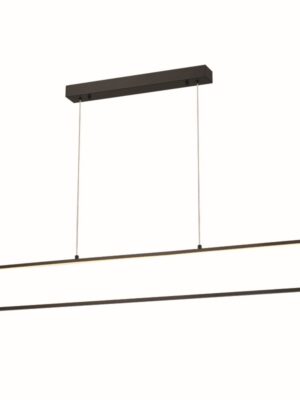 AELIA-ΦΩΤΙΣΤΙΚΟ ΚΡΕΜΑΣΤΟ ΜΑΥΡΟ ΜΑΤ ΑΛΟΥΜΙΝΙΟΥ LED SMD 32W 3000Κ 2600LM IP20 1200Χ60Χ1500ΜΜ