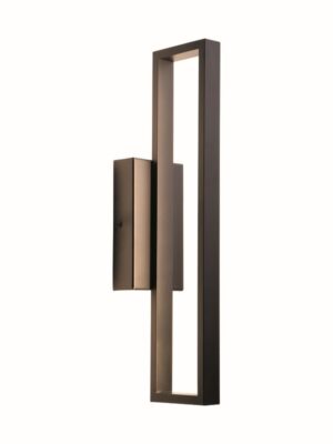 AELIA-ΦΩΤΙΣΤΙΚΟ ΕΠΙΤΟΙΧΟ ΜΑΥΡΟ ΜΕΤΑΛΛΙΚΟ LED SMD 12W 3000Κ 780LM IP20 400Χ120Χ80ΜΜ