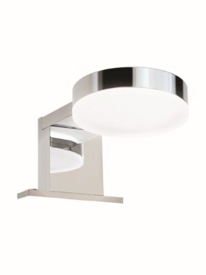 NETTO ΦΩΤΙΣΤΙΚΟ ΕΠΙΤΟΙΧΟ ΧΡΩΜΙΟ ΜΕΤΑΛΛΙΚΟ LED 5W 3000K 330Lm IP44 145X65MM