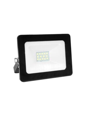 LED SMD ΠΡΟΒΟΛΕΑΣ 230V AC 10W 3000K 800LM IP66 Ra80 ΜΑΥΡΟ