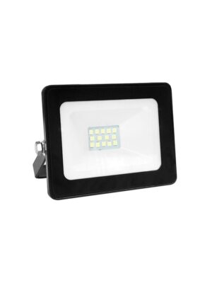 LED SMD ΠΡΟΒΟΛΕΑΣ 230V AC 10W ΜΠΛΕ IP66 ΜΑΥΡΟ