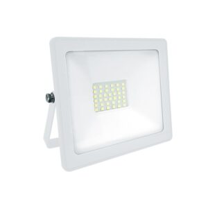 LED SMD ΠΡΟΒΟΛΕΑΣ 230V AC 30W 3000K 2400LM IP66 Ra80 ΛΕΥΚΟ