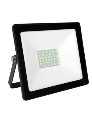 LED SMD ΠΡΟΒΟΛΕΑΣ 230V AC 30W 4000K 2550LM IP66 Ra80 ΜΑΥΡΟ
