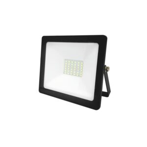 LED SMD ΠΡΟΒΟΛΕΑΣ 230V AC 30W ΜΠΛΕ IP66 ΜΑΥΡΟ
