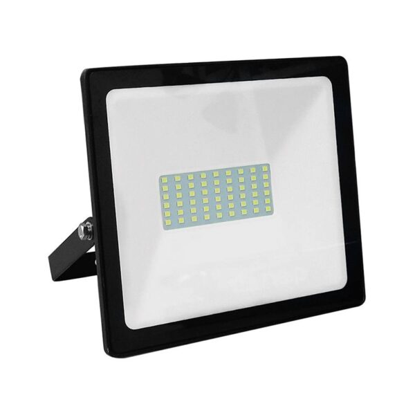 LED SMD ΠΡΟΒΟΛΕΑΣ 230V AC 50W 3000K 4000LM IP66 Ra80 ΜΑΥΡΟ