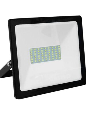 LED SMD ΠΡΟΒΟΛΕΑΣ 230V AC 50W 4000K 4250LM IP66 Ra80 ΜΑΥΡΟ