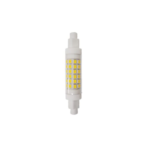 LED SMD 5W 4000K 230V AC 530LM RA80 30000HRS 360° 1xR7S