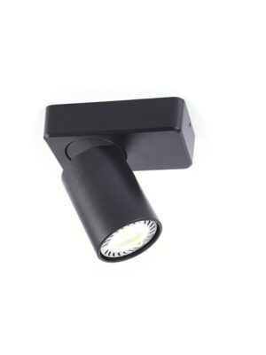 ELITIS-ΦΩΤΙΣΤΙΚΟ ΕΠΙΤΟΙΧΟ/ΟΡΟΦΗΣ ΑΜΜΩΔΕΣ ΜΑΥΡΟ ΑΛΟΥΜΙΝΙΟΥ ΣΥΜΒΑΤΙΚΟ 1XGU10 IP20 12Χ7X11CM